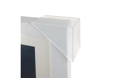 Művészi nyitott keret fényképekhez – A4-es rajzok - fehér