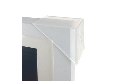 Művészi nyitott keret fényképekhez – A4-es rajzok - fehér