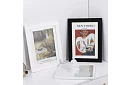 Művészi nyitott keret fényképekhez – A4-es rajzok - fehér