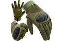 Taktikai érintőkesztyű - XL méret - khaki