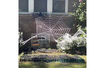 Mesterséges óriás pók - dekoráció 90 cm