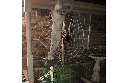 Mesterséges óriás pók - dekoráció 90 cm