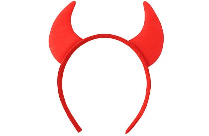 Kostüm - ördög kiegészítők - 4 darabos készlet