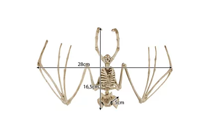 Kis denevér 30 cm - halloween dekoráció