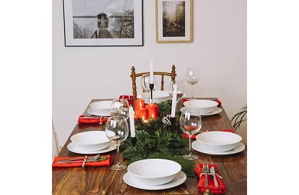 Dekoratív koszorú - 60cm