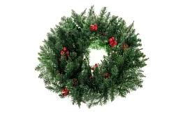 Dekoratív koszorú - 60cm