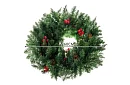 Dekoratív koszorú - 60cm