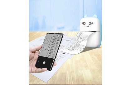 Hordozható okos nyomtató - Thermoprint + 11 tekercs papír