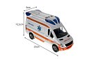 Mentőautó – mentő, hang- és fényjelzéssel