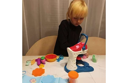 Gyerek konyhai robot gyurmához