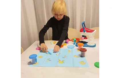 Gyerek konyhai robot gyurmához