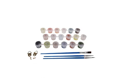 Számozott festés - kutya - 40x30 cm