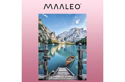 Festés számok szerint - hegyi táj - 40x50 cm