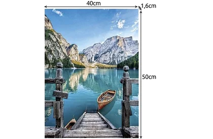 Festés számok szerint - hegyi táj - 40x50 cm