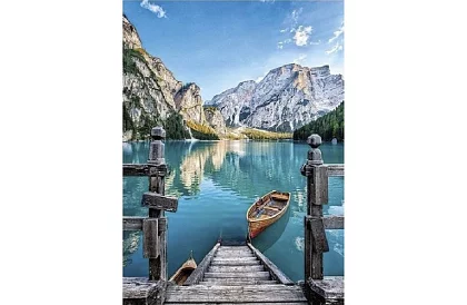 Festés számok szerint - hegyi táj - 40x50 cm