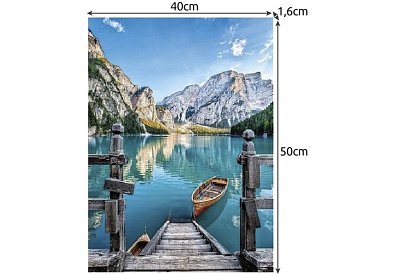 Festés számok szerint - hegyi táj - 40x50 cm