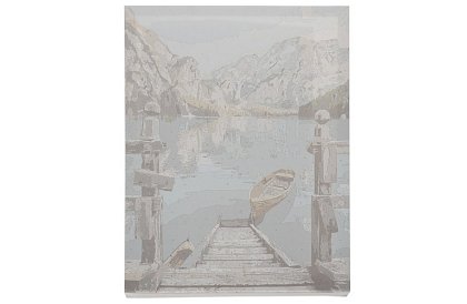 Festés számok szerint - hegyi táj - 40x50 cm