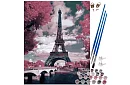 Számozott festés - Eiffel-torony - 40x50 cm