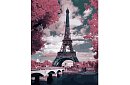 Számozott festés - Eiffel-torony - 40x50 cm