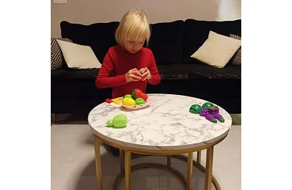 Késkészlet - gyümölcs vágására a kosárban