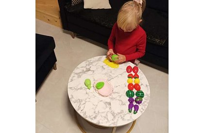 Késkészlet - gyümölcs vágására a kosárban