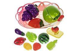 Késkészlet - gyümölcs vágására a kosárban