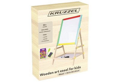 Kétoldalas fa tábla gyerekeknek