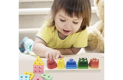 Fa formákosztályozó - kirakós