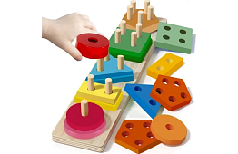 Fa formákosztályozó - kirakós