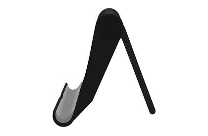 Asztali telefon tartó – fekete