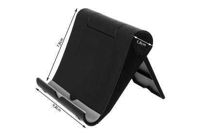 Asztali telefon tartó – fekete