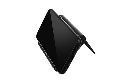 Asztali telefon tartó – fekete