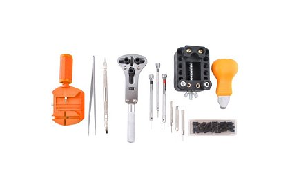 Óraszerelő készlet órák javításához – elektronika – 13 darab