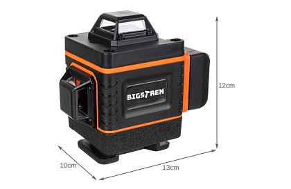 4D lézeres vízszintező 360° – 16 vonal – zöld szintező lézer