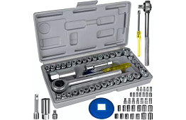 Teljes készlet 40 db dugókulcs háztartási és műhely használatra