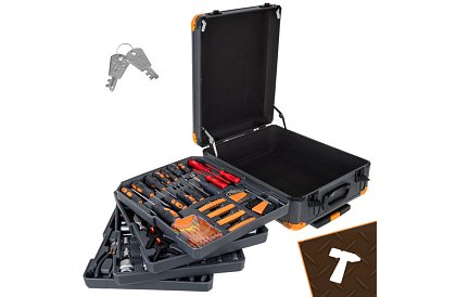 Szerszámkészlet alumínium táskában - 1000 db a készletben