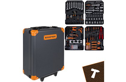 Szerszámkészlet alumínium táskában - 1000 db a készletben