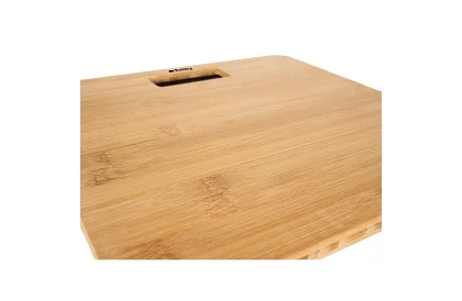 Bambusz LCD személyi mérleg – 180 kg-ig