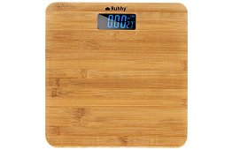 Bambusz LCD személyi mérleg – 180 kg-ig