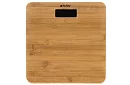 Bambusz LCD személyi mérleg – 180 kg-ig