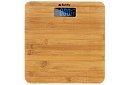 Bambusz LCD személyi mérleg – 180 kg-ig