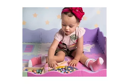 Fa mágneses játék - halacskák fogása