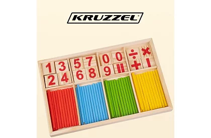 Fa wooden educational mathematical abacus