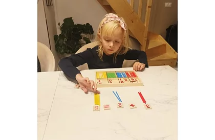 Fa wooden educational mathematical abacus
