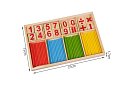 Fa wooden educational mathematical abacus