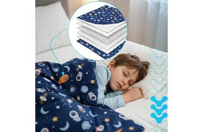 Zátěžes antistress takaró – 4 kg – 150 × 100 cm