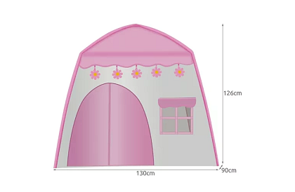 Gyerek sátor – világítással ellátott házikó
