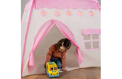 Gyerek sátor – világítással ellátott házikó
