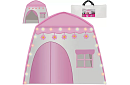Gyerek sátor – világítással ellátott házikó