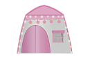 Gyerek sátor – világítással ellátott házikó